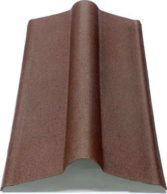 Produktbild von Onduline Firsthaube Ondalux 100 x 18 cm braun