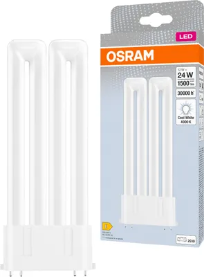 Obrázok produktu pre OSRAM HOMELIGHTING 4058075822832 LED (monochrome) EEC E (A - G) 2G10 12 W = 24 W Neutral white (Ø x H) 89.50 mm x 89.50 mm 1 pc(s)