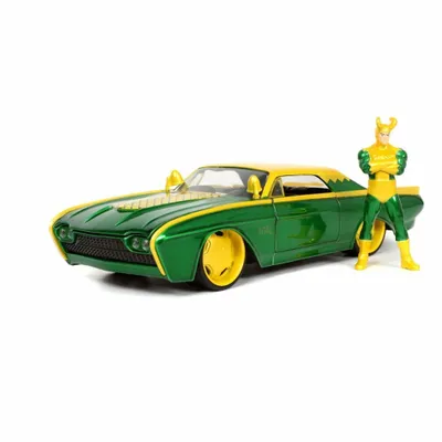 Produktbild von Marvel LokiFord Thunderbird 1:24