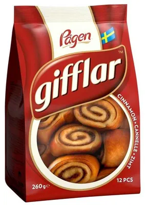 Produktbild von Pagen Gifflar Zimtröllchen (260g Beutel)