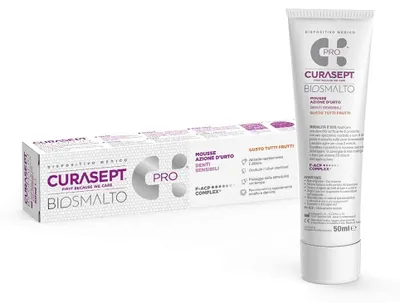 Immagine prodotto di Curasept Biosmalto Mousse Denti Sensibili 50 Ml
