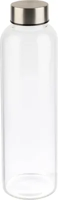 Produktbild von APS 66907 Trinkflasche/Glasflasche, 6,5 x 6,5, Höhe 23,5 cm, Ø 0,55 Liter, transparent