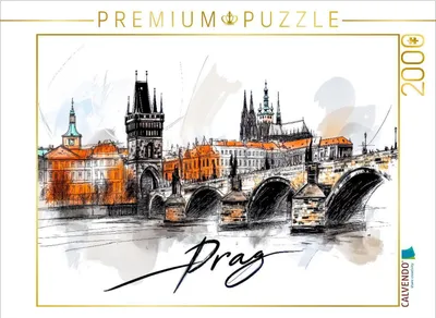 Produktbild von CALVENDO Puzzle Prag | 2000 Teile Lege-Größe 90x67cm Foto-Puzzle für glückliche Stunden