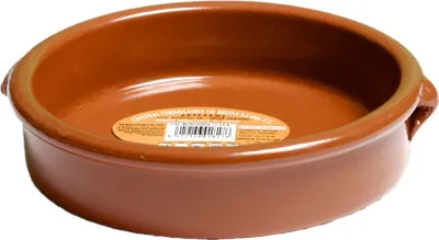 Produktbild von CTB ceramics Cazuela Tonschale mit aufgesetzten Griffen 17cm Durchmesser