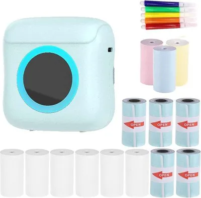 Obrázok produktu pre Malé termálne tlačiarne na fotografie, štítky a poznámky, Bluetooth