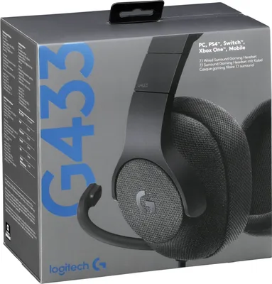 Produktbild von Logitech Gaming Headset G433 schwarz
