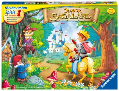 Immagine prodotto di Ravensburger 21372 Ravensburger Junior Sagaland Brettspiel