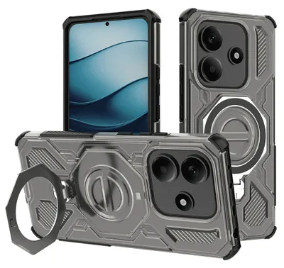 Obrázek produktu pro Techsuit – Carbon Shield PRO ochranné pouzdro pro Xiaomi Redmi Note 14 5G – kouřově černé