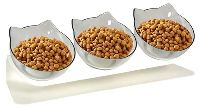 Image de Distributeur de nourriture antidérapant pour chats