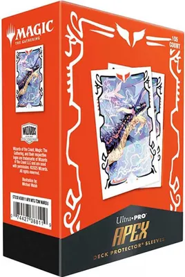 Produktbild von 105 Ultra Pro Apex Sleeves - Tarkir: Dragonstorm (66x91mm) , Version:Mardu