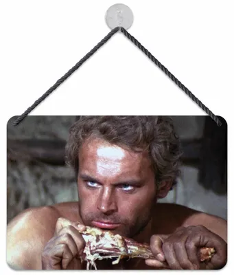Produktbild von Terence Hill Blechschild Terence Hühnchen 16,5 x 11,5 cm