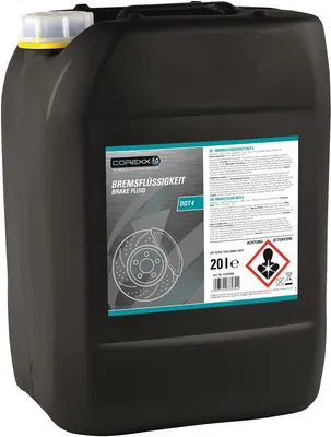 Produktbild von COREXX Bremsflüssigkeit DOT 4 Naßsiedepunkt >160 °C, Siedepu