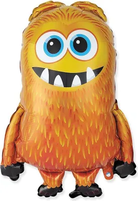 Zdjęcie produktu dla Balon foliowy 24" FX - Monster Orange (opak. papierowe)