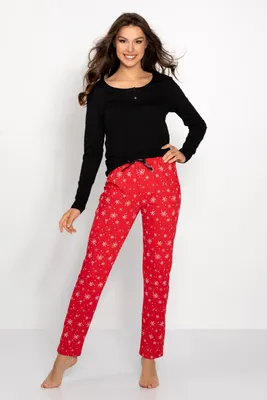 Obrázok produktu pre Piżama Christmas Time Red, XL