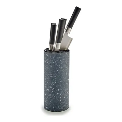 Produktbild von Messerset Schwarz Grau Metall (11 x 35,5 x 11 cm)