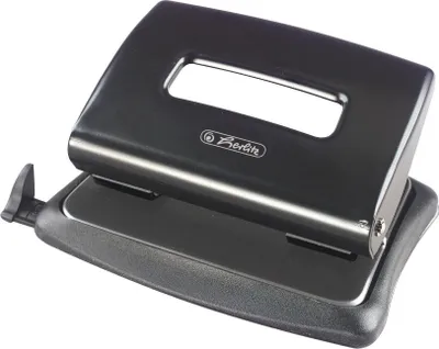 Obrázok produktu pre Herlitz Bürolocher 1.6mm mit Anschlag schwarz