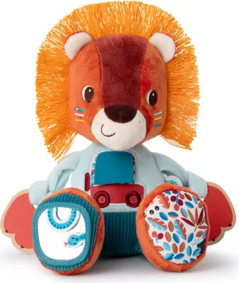 Image de Lilliputiens - Jouet d'activité lion Jack - Jouet sensoriel pour enfants