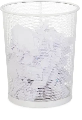 Produktbild von relaxdays Papierkorb groß