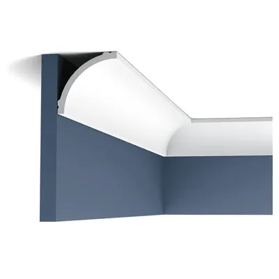 Obrázek produktu pro ORAC stropní lišta CB524 jednoduchá 2 m - Lišta 2000x90x90 mm