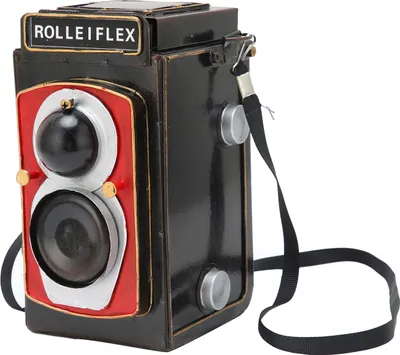 Image de Ancien modèle de caméra en fer forgé Home Crafts Furnishing Storage Container Office Ornament