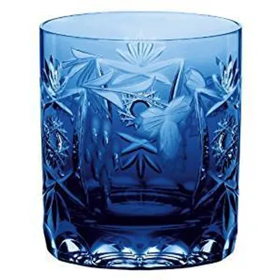 Image de Nachtmann Vorteilsset 6 x  1 Glas/Stck Whisky pur 3263/9cm Traube kobalt 35894 und Geschenk + Spende