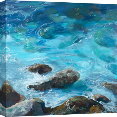 Obrázek produktu pro Obraz na plátně - Nel Whatmore - Řeka - 70X70 cm