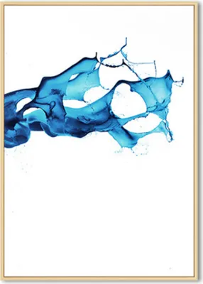 Produktbild von TPFLiving Kunstdruck LW-427 (OHNE RAHMEN) Poster - Leinwand - Wandbild - Hochauflösender Giclée-Druck, langlebig und hochwertig - Abstrakte Motive - Wanddeko Wohnzimmer -  - Größe: 21x30cm
