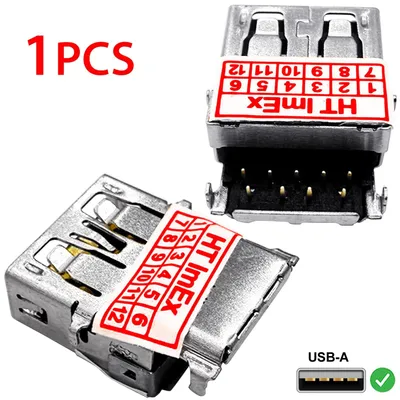 Produktbild von Ersatz Adapter USB 3.0 Buchse anschluss für HP 15-bs057ng, 15-bs024ng, 15-bs106ng, 15-bs134ng, 15-bs530ng, 15-bs567ur