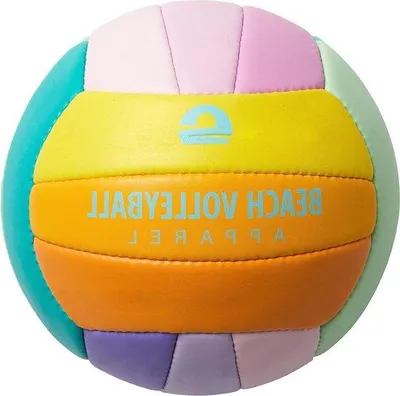 Produktbild von Famanu Beachvolleyball Rainbow - Hochwertig, Vielseitig, Für Innen und Außen