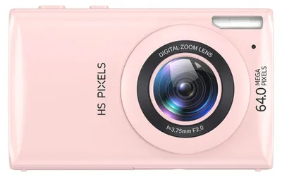 Produktbild von INF 64MP 4K Multifunktionskamera PC und ABS Länge9.5cm Breite6cm Reisen Rosa