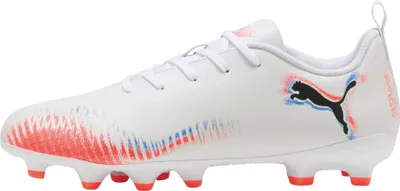 Produktbild von Puma Fußballschuhe FUTURE 8 PLAY FG/AG Jr Teenager Unisex 108622 01 weiß, Schuhgröße:37 EU