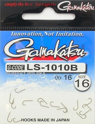 Produktbild von Gamakatsu LS-1010B Angelhaken Größe 16 Hellbraun