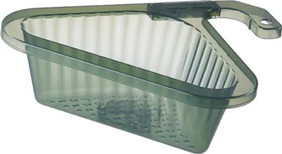 Immagine prodotto di INF Scolapiatti Angolare Triangolare - Organizzatore Multifunzionale in PP Verde