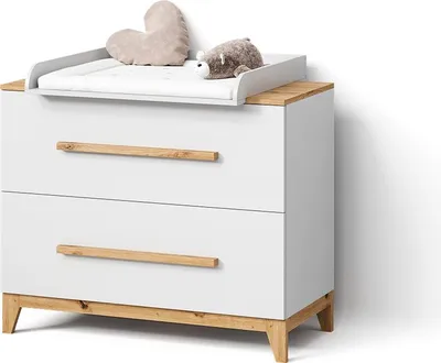 Immagine prodotto di Fasciatoio Livinity Mailo Bianco/Artisan con 2 cassetti, Model 59774