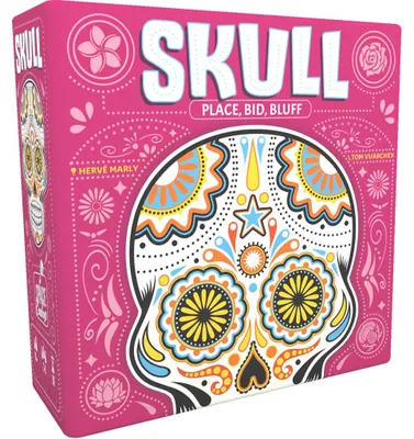 Produktbild von Asmodee Brettspiel Skull - strategisches Kartenspiel für Bluff und Spaß