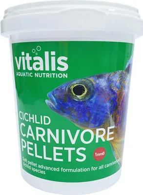 Obrázok produktu pre Vitalis Pelety Pre Cichlidy Mäsožravé 1Mm 260G