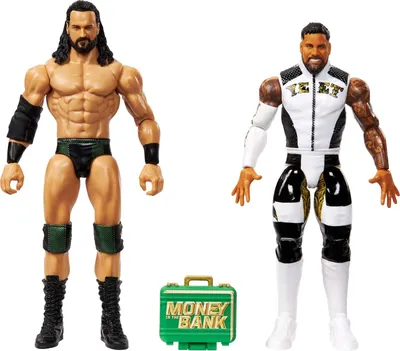 Produktbild von Mattel WWE Main Event Showdown Actionfiguren 2er-Pack mit Zubehör Serie #23