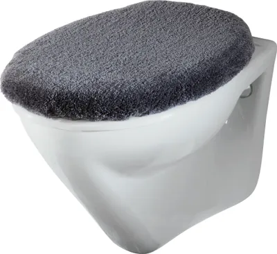 Produktbild von Erwin Müller WC-Deckelbezug Marmor" grau 47x50 cm"