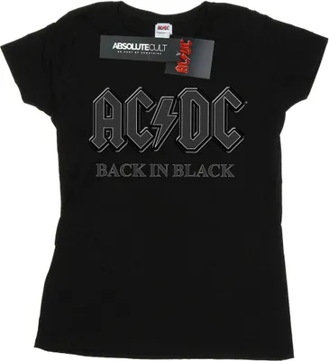Produktbild von AC/DC - "Back In Black" T-Shirt für Damen BI51230 (M) (Schwarz)