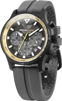Vostok Europe VR42-592C763_GRY Herrenuhr Expedition South Pole Chrono Grau/Schwarz 1