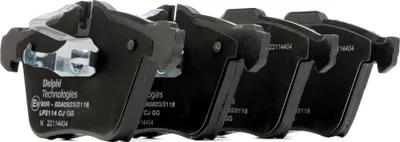 Produktbild von DELPHI Bremsbeläge Satz Vorne Bremsklötze für JAGUAR XF (J05, CC9) LP2114
