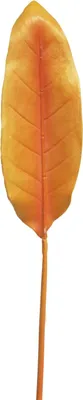 Produktbild von artplants.de Deko Blatt Strelitzien YISHAO, orange-rosa, 90 cm - Künstliches Deko Blatt