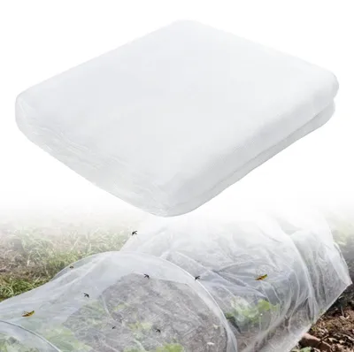 Imagen del producto de Malla para vegetales de 2.5x10 metros, de trama muy fina - Malla antiinsectos - Malla de protección contra aves - Malla para jardín - Malla de protección - Protección eficaz contra plagas