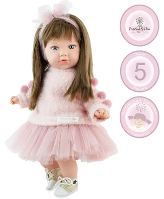Produktbild von Puppe Vicky 45 cm mit Soft-Body, langen Haaren für Kinder