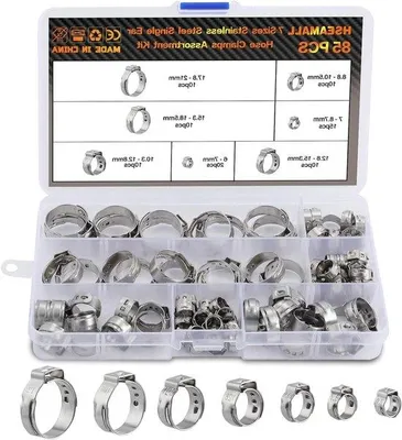 Immagine prodotto di Set assortito da 85 pezzi di guarnizioni O-ring singole, 7-21 mm