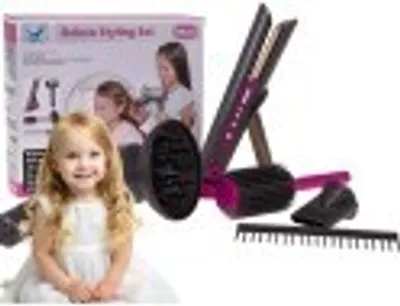 Immagine prodotto di sET PARRUCCHIERE BAMBINO + asciugacapelli + accessori per bambini