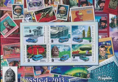 Produktbild von Briefmarken Guinea 2012 Mi 9200-9205 Kleinbogen I (kompl. Ausgabe) postfrisch Internationale Briefmarkenausstellung