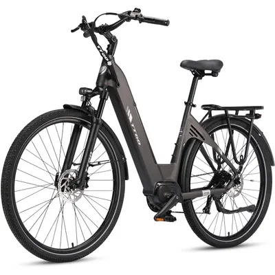 Produktbild von E-Bike Cityrad 28Zoll, 140km, 75Nm Mittelmotor, Lockout-Federgabel, C7 SE, Pedelec 9Gang Shimano, Kettenschaltung, Mittelmotor, 648Wh, Drehmomentsenso