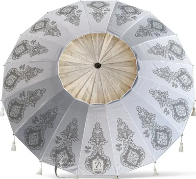 Obrázek produktu pro Atosa Slunečník na pláž 220 cm Grey Grey Jedna velikost