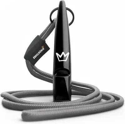 Productafbeelding van Hondenfluitje voor terugroep - trainingsfluitje met fluitband - gestandaardiseerde frequentie